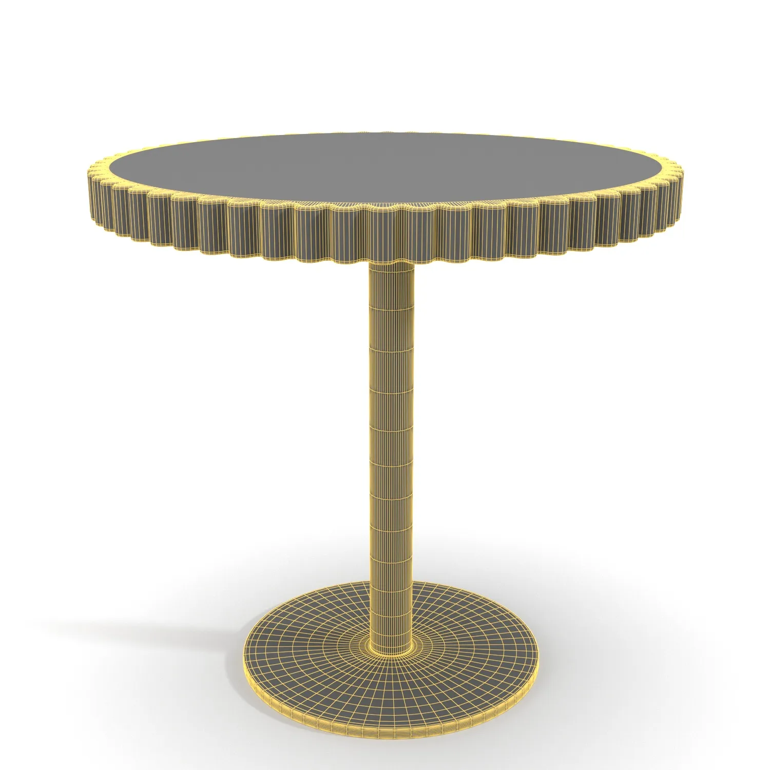 Nomi Cafe Table PBR 3D Model_07